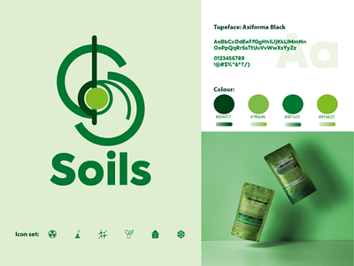 Soils logo brand icon brand identity branding design logo eco fertilizer eco fertilezer font green icon logo logos logotype nature packing soil typography vector