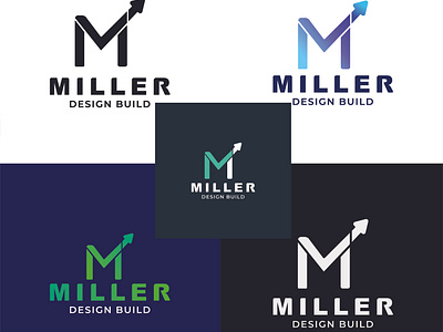 M letter logo concept