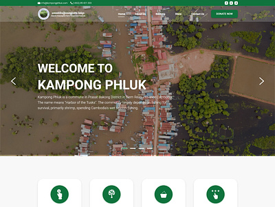 Kom Pong Phluk UI Website chab sombol ds dssombol kompong phluk