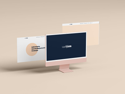 IUS-FIDEM Webdesign braga design graphic graphic design minimalism portugal ui web webdesign website