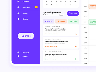 Edvora Dashboard Design by Augustine Asiuwhu on Dribbble