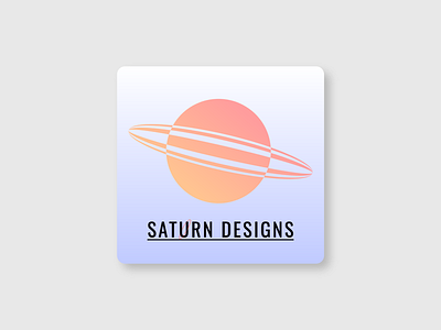 Logo/App Design - #dailyui052 adobe adobe xd app icon dailyui dailyui052 dailyuichallenge logo logodesign planetary saturn ui