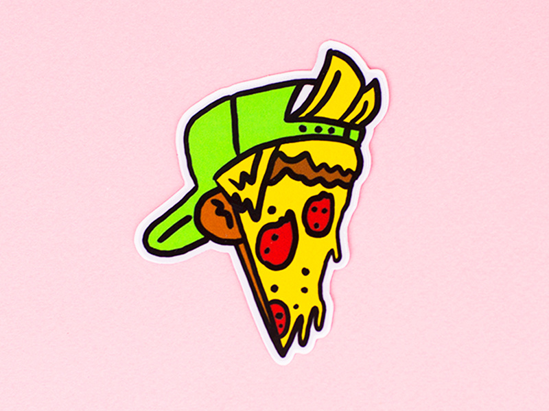 Pizza Face by Spencer Joynt for ISL on Dribbble