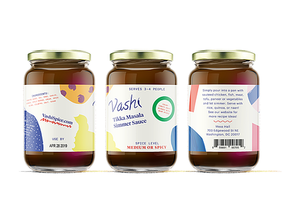 Vashi graphik monospace packaging patterns playful sauce tiempos