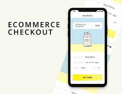 Daily UI #002 - Checkout checkout dailyuichallenge ecommerce app uidesign uxdesign