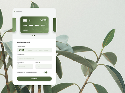 Daily UI #2 Credit Card Checkout page credit card payment dailyui design ui