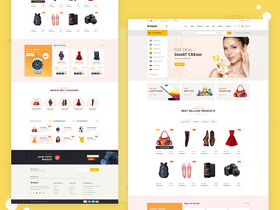 E-Commerce PSD Template