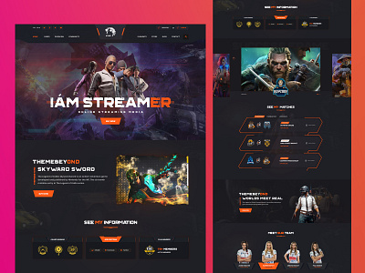 E-Sports Gaming ecommerce game game psd graphic graphic design illustration psd shop ux web