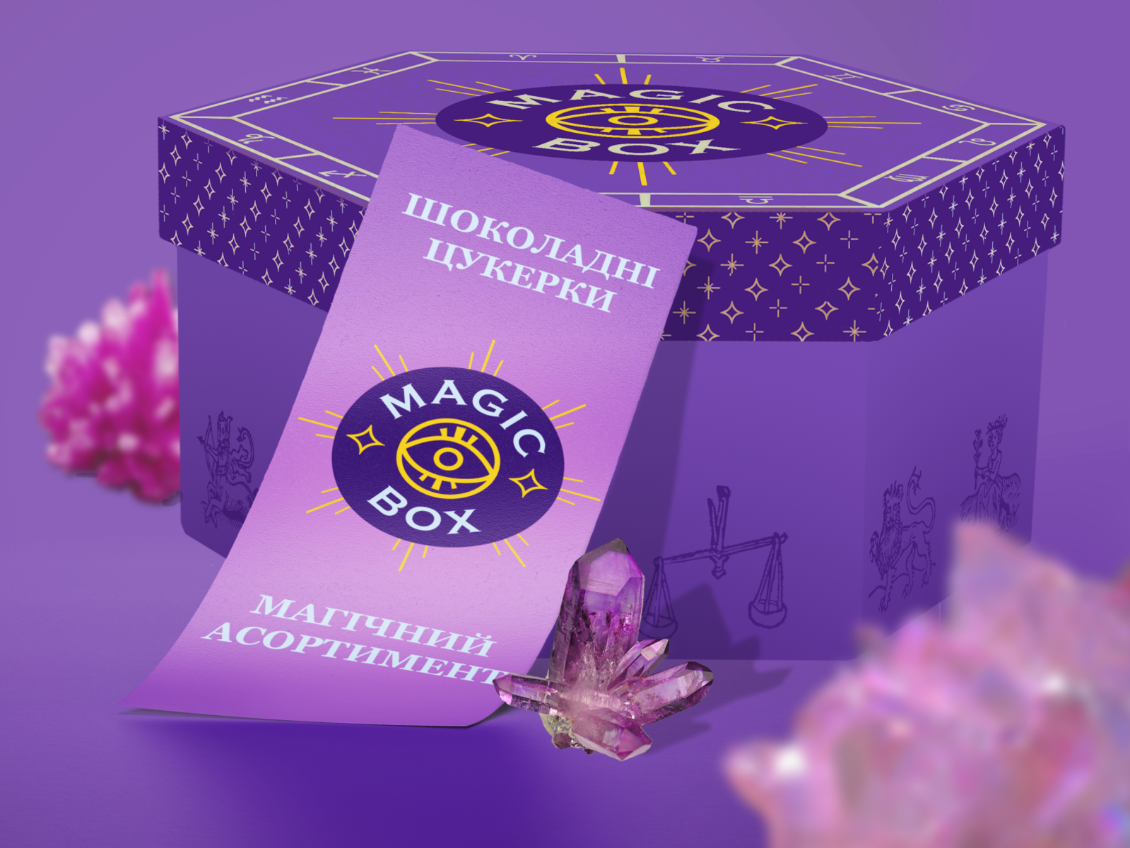 Magic Box packaging design for chocolates by Ira Prykhodko on Dribbble