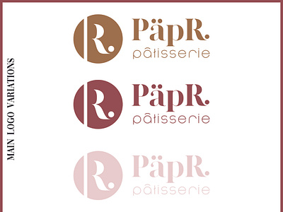 The Paper Patisserie Logo Formation