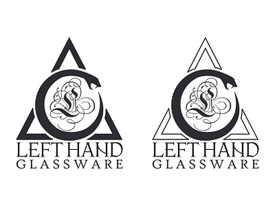 Left Hand Glassware Logo