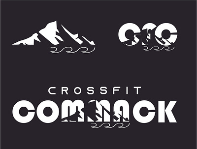 CrossFit Commack brand brand design brand identity brand mark branding color crossfit logo logo design logo mark