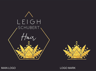 LEIGH SCHUBERT HAIR brand brand design brand identity brand mark branding design designer logo logo design logo mark