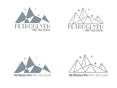 Petroglyph brand brand design brand identity brand mark branding design graphicdesign logo logo design logo mark