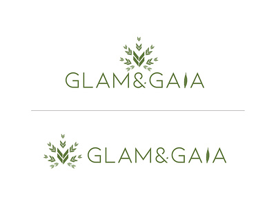 Glam & Gaia Logo brand brand design brand identity brand mark designer graphicdesign logo logo design logo mark