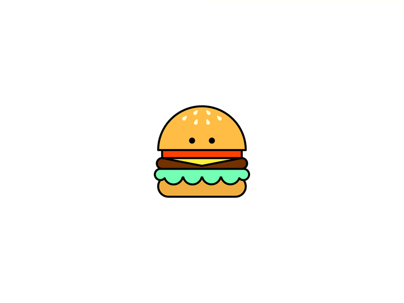 Happyburger burger cheese food hamburger happy patty