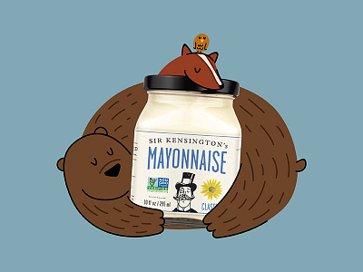 Hibernating mayo animal hibernate mayonnaise sleeping winter