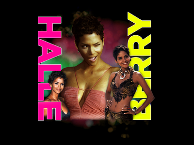 Halle Berry - T Shirt Design