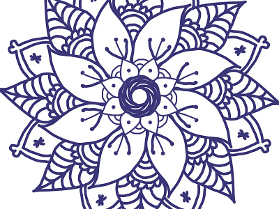 Mandala by Arcadia Bytes design illustration mandala mandala art
