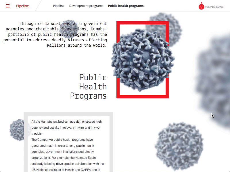 Biomedic Website biomedics parallax virus website