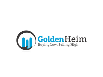 GoldenHeim Logo branding graphic logo