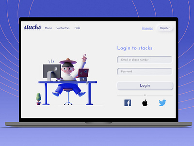 Landing page