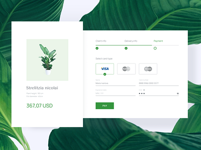 Daily UI : 002 / Order payment form