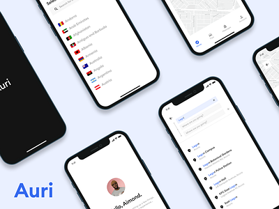 Auri - Mobile Ridesharing App