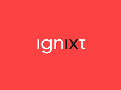 Ignit Logo brand branding design logo tech