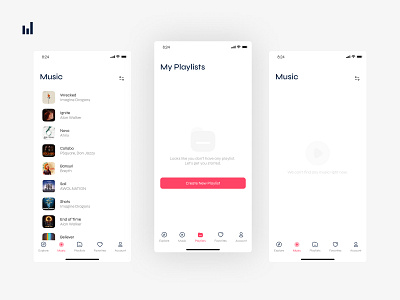 Tuneplay - UI Design app design mobile mobile app modern music social ui uiux uiuxdesign ux