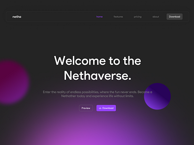 Netha UI Design