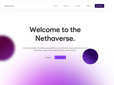 Netha UI Design