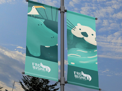 Frobisher Wetland Park Street Flag