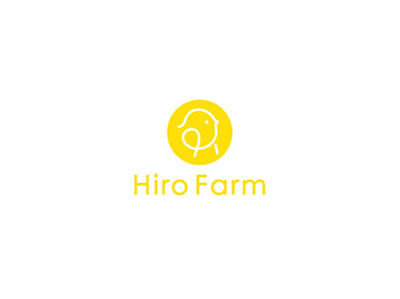 Hiro Farm Logo 2d adobe illustrator advertising animal logo branding branding and identity character chick chicken concept creative cute cute art digitalart illustration lineart minimalism minimalist design sktech vectorart