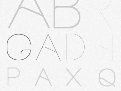 new face in the works font type typeface typography