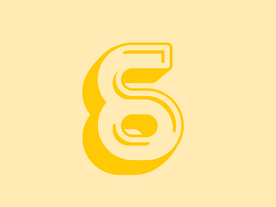 6 36 days of type 36 days of type 6 6 number 6 type typography