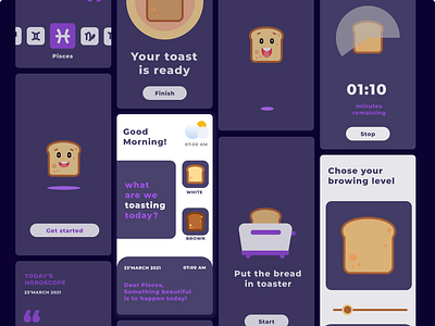 Zoaster (InteractiveToaster Interface Design)