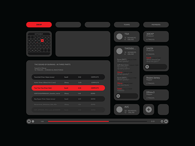 STUDIO SP - UI - DASHBOARD