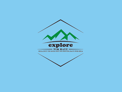 explore adventure bandung explore logodesign