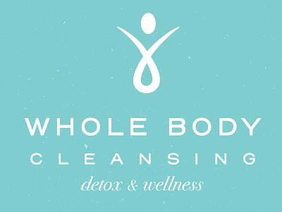 Whole Body Cleansing Logo body design graphicdesign graphics health logo seagreen