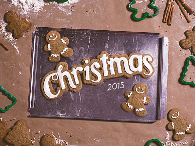 Life.Church Christmas artwork baking christmas cinammon cookies design gingerbread logo series title yum