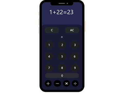 Calculator UI v1 app best ui calculator design ui ui design