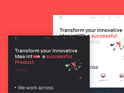 Design Agency Landing page ui uiuxdesign user ecperience user interface ux