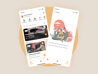 Podcast App Concept