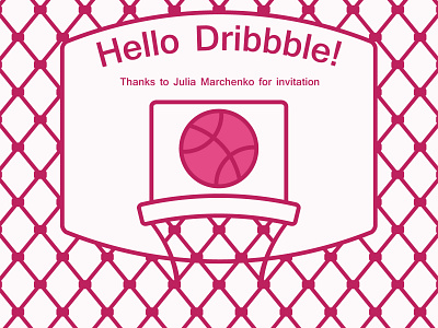 Hello Dribbble