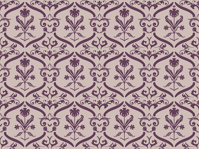 Tan and Purple Damask backdrop background cover damask endless illustration pattern seamless typography vector wallpaper