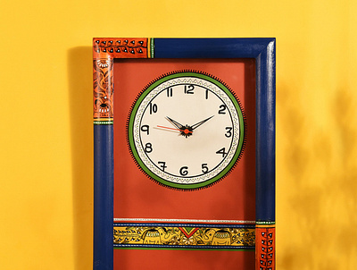 Designer Wall Clock designer wall clock handcrafted home décor handcrafted wall clock wall décor items