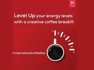 International Coffee day coffeebreak coffeetime creativethink energylevels levelup worldcoffeeday