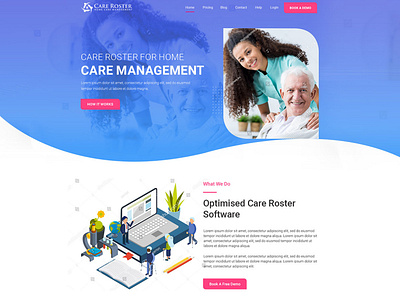 home care managment software webdesign
