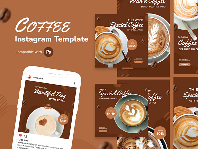 Coffee Instagram Template